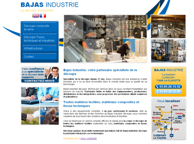 Bajas Industrie - conception  hbergement  maintenance