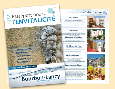Bourbon-Lancy  Brochure touristique
